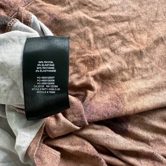 Aritzia Babaton Tie Dye T shirt - Picture 4 of 4